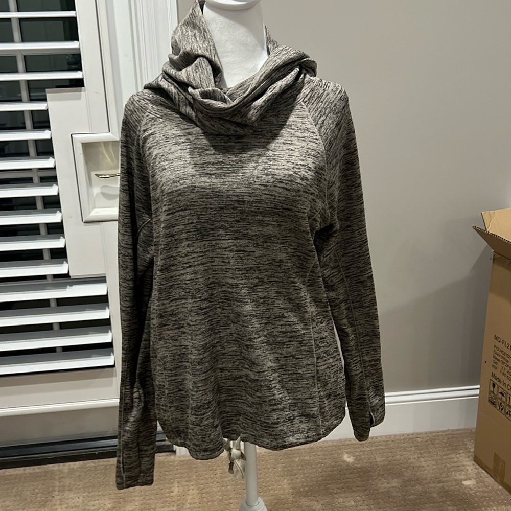 Athleta pullover cowl neck / hooded sweatshirt